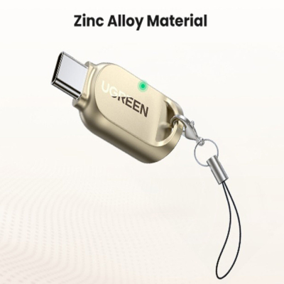   - UGREEN USB-C to TF 3.0 CM331 Light Golden (80124) -  10