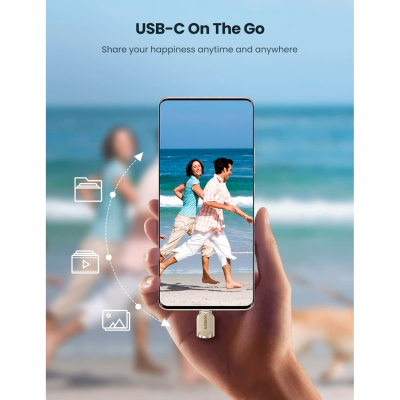   - UGREEN USB-C to TF 3.0 CM331 Light Golden (80124) -  4