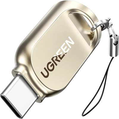   - UGREEN USB-C to TF 3.0 CM331 Light Golden (80124) -  1