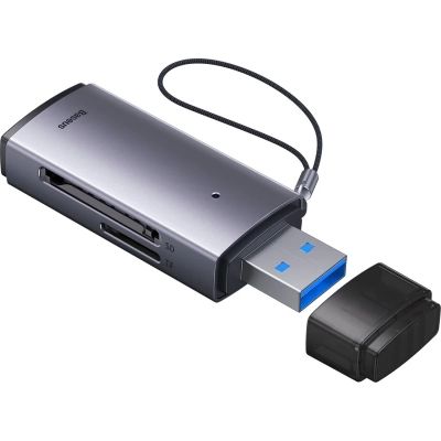 ��������� ����������� ����-���� Baseus USB to SD/TF gray (WKQX060013) - �������� 1