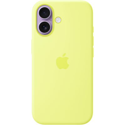 ����� �� ��������� �������� Apple Silicone iPhone 17 Neon Yellow Model A3558 (MGEV4ZM/A) - �������� 4