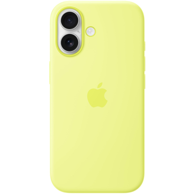 ����� �� ��������� �������� Apple Silicone iPhone 17 Neon Yellow Model A3558 (MGEV4ZM/A) - �������� 1