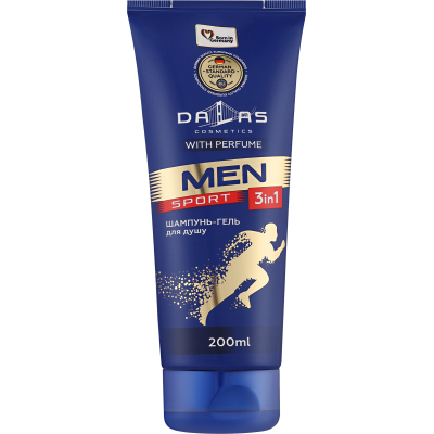 ���� ��� ���� Dalas Cosmetics Sport 3 � 1 ��� ������ 200 � (4262396142108) - �������� 1