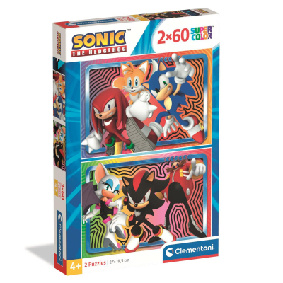���� Clementoni 2 � 1 Sonic, 2 �� 60 �������� (24821) - �������� 1