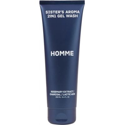 ���� ��� ���� Sister's Aroma 2 in 1 Gel Wash Homme 250 �� (4820227786268) - �������� 1