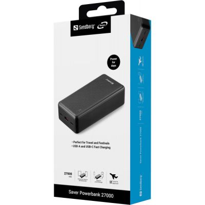��� Sandberg Saver 27000 mAh Black (320-43) - �������� 4