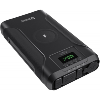   Sandberg 76800mAh Survivor 7in1 DC/91W, PD/100W, Cigar Lighter/120W, QI-15W, power-through (421-15) -  1