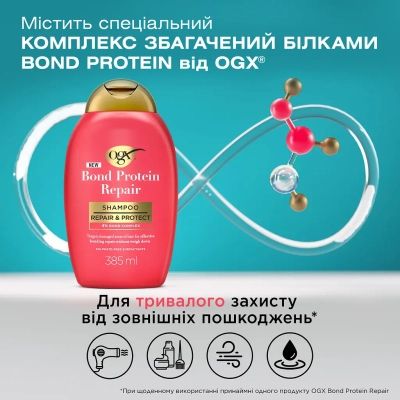 ������� OGX Bond Protein Repair ����������������� � ���������� 385 �� (3574661818450) - �������� 4