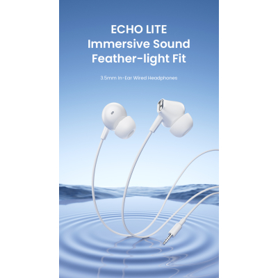 ��������� Vention Echo Lite 3.5mm In-Ear Wired White (GBAWAV) - �������� 3