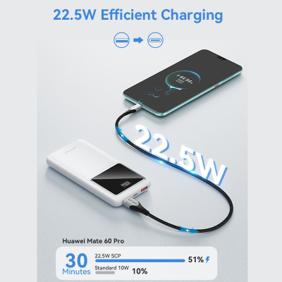 ��� Vention 10000 mAh 22.5W Black (FHKB0) - �������� 6