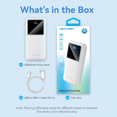 ��� Vention 20000 mAh 22.5W Black (FHLB0) - �������� 12
