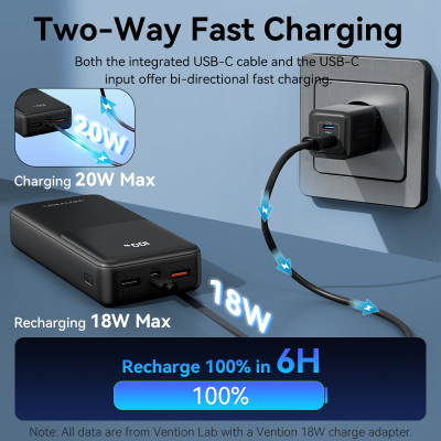 ��� Vention 20000 mAh 22.5W (FHPB0) - �������� 10