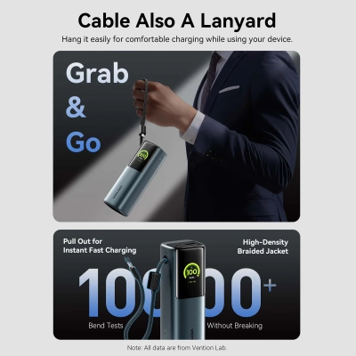 ��� Vention 27000 mAh 200W Gray (FKGH0) - �������� 6