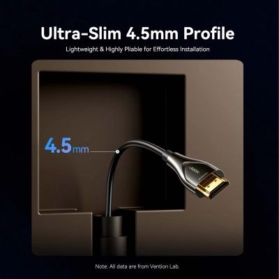 ������ ������������� HDMI M to HDMI M 45.0m 4K fiber optic black Vention (ALSBW) - �������� 6