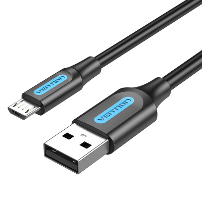 ���� ������ USB 2.0 AM to Micro 5P 1.0m 3A black Vention (COLBF) - �������� 1
