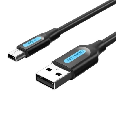 ���� ������ USB 2.0 AM to Mini 5P 0.5m black Vention (COMBD) - �������� 1