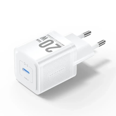 �������� ������� Vention USB-C PD20W GaN white (FEPW0-EU) - �������� 1