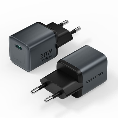 �������� ������� Vention USB-C PD20W GaN gray (FEVH0-EU) - �������� 1
