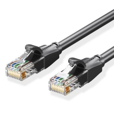 ����-���� 2�, UTP cat 6 RJ-45 black Vention (IBEBH) - �������� 1