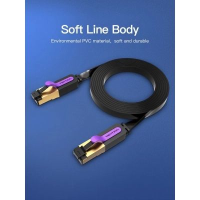 ����-���� 1�, FTP cat 7 RJ-45 black Vention (ICABF) - �������� 2