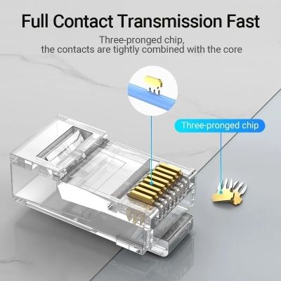 ��������� RJ45 UTP Cat.6 Modular 10 ��. Vention (IDDR0-10) - �������� 3