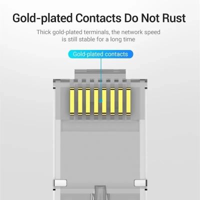 ��������� RJ45 FTP Cat.6 Modular 10 ��. Vention (IDFR0-10) - �������� 6