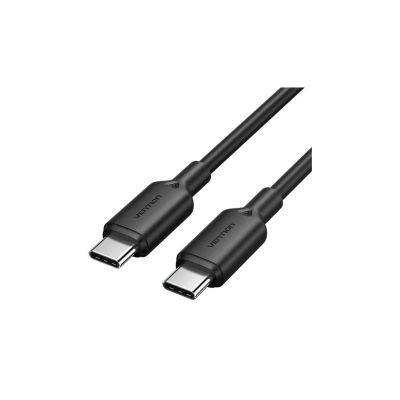 ���� ������ USB-C to USB-C 2.0m 5A aluminum black Vention (TRIBH) - �������� 1