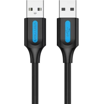 ���� ������ USB 2.0 AM/AM 1.0m black Vention (COJBF) - �������� 2