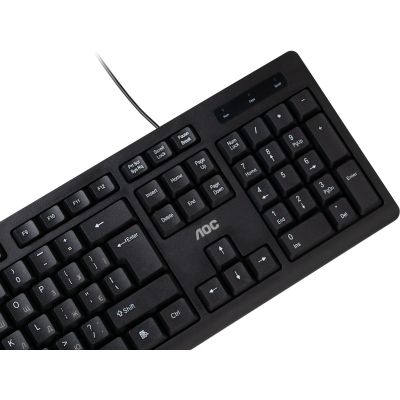 ���������� AOC KB100B USB UA Black (KB100B/97) - �������� 5