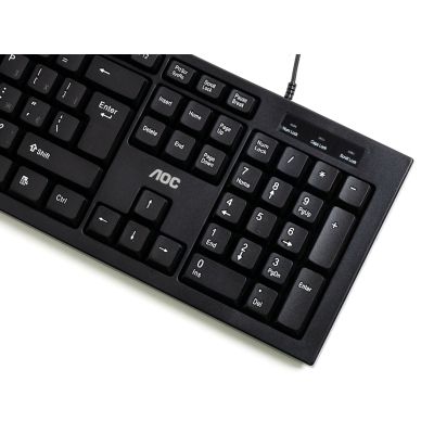 �������� AOC KM160B USB UA Black (KM160B/97) - �������� 6