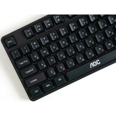���������� AOC GK116B LED USB UA Black (GK116B/97) - �������� 9