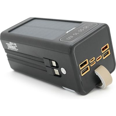 ������� ������������ Linkage 50000mAh, Solar, 22.5W, cables ����-�+Lighting, Black (LKP-47) - �������� 2