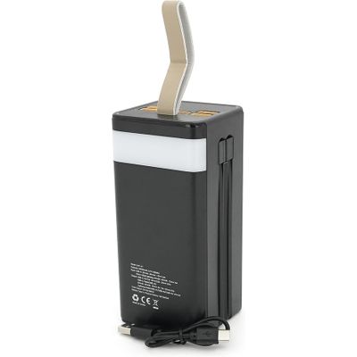 ������� ������������ Linkage 50000mAh, Solar, 22.5W, cables ����-�+Lighting, Black (LKP-47) - �������� 4