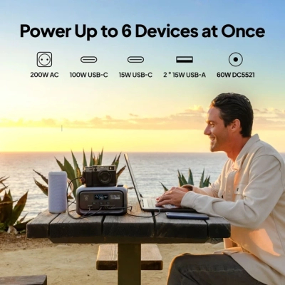 �������� ������� BLUETTI Elite 10, 200W, 128Wh (EL10) - �������� 12