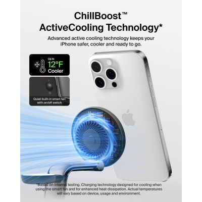 �������� ���������� Belkin UltraCharge Pro Wireless 3-in-1 25W charcoal (WIZ040KQCH) - �������� 4