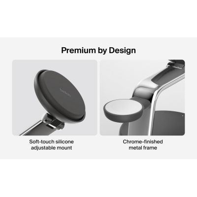 �������� ���������� Belkin UltraCharge Pro Wireless 3-in-1 25W charcoal (WIZ040KQCH) - �������� 5