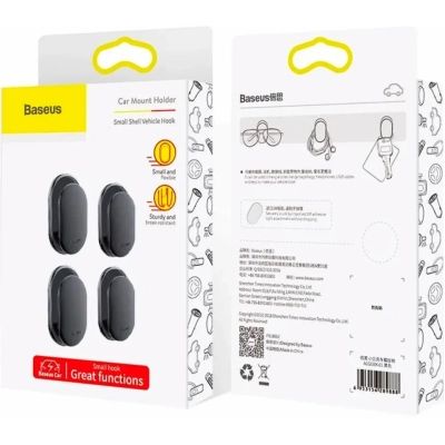 ������������� ���������� Baseus ����� Small Shell Vehicle Hook (ACGGBK-01) - �������� 6
