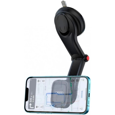 ������������� ���������� XO C106 Dashboard suction cup adjustable magnetic Phone holder Black (6920680830343) - �������� 3