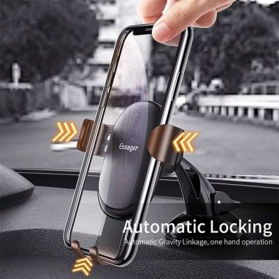 ������������� ���������� Essager MoJack Gravity Car Phone Holder (osculum type) Black (EZJXP-MJ01) - �������� 3