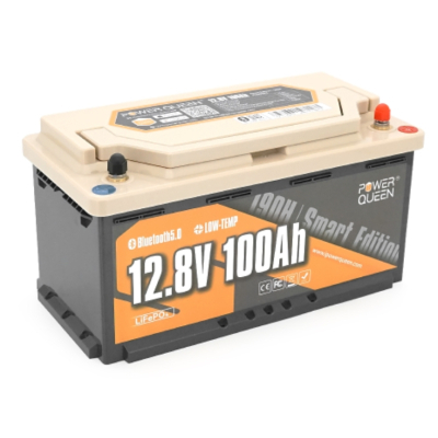 ������� ��� ��� ������� LiFePo4 Power Queen RV190 12.8V 100Ah H190 (P12V100-RV190-BT-4-AC150) - �������� 1