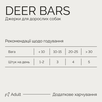 ��������� ��� ����� Savory Bars With Venison 100 � (4820261921120) - �������� 4