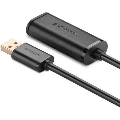 ���� ������ USB 2.0 AM to AF 15.0m Active black Ugreen (10323) - �������� 3