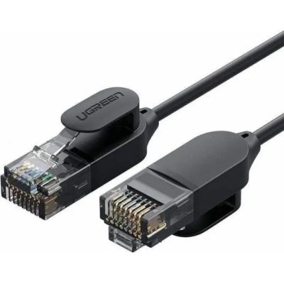 ����-���� 3�, UTP cat 6 RJ-45 COPPER black Ugreen (U_70653) - �������� 1