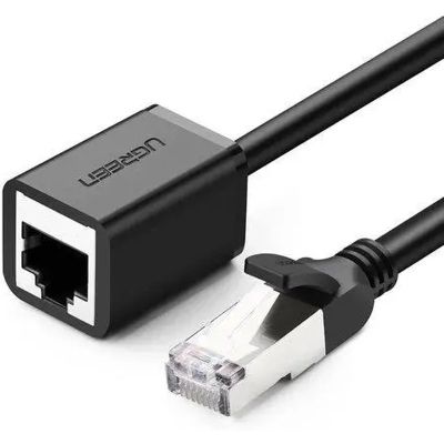 ����-���� 3� F/UTP cat 6 RJ-45 Extension black Ugreen (U_11282) - �������� 1