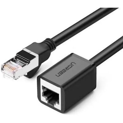 ����-���� 5� F/UTP cat 6 RJ-45 extension black Ugreen (U_11283) - �������� 2