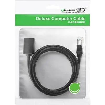 ����-���� 5� F/UTP cat 6 RJ-45 extension black Ugreen (U_11283) - �������� 4