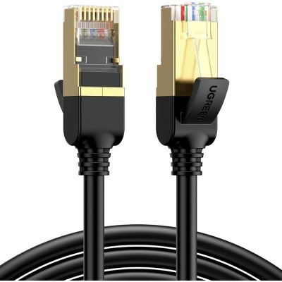 ����-���� 15�, F/FTP cat 7 RJ-45 black Ugreen (U_11274) - �������� 1