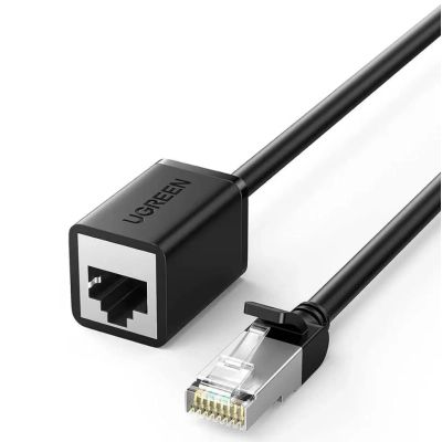 ����-���� 2�, F/UTP cat 6 RJ-45 extension black Ugreen (U_11281) - �������� 1