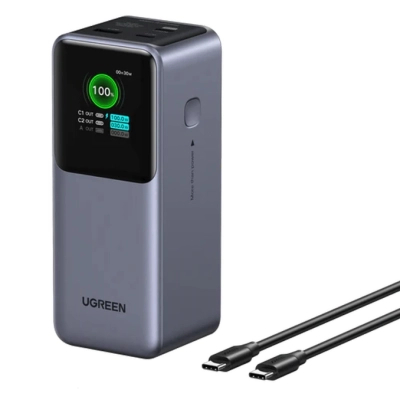 ������� ������������ Ugreen 20000 mAh 130W Fast Charging Space gray (U_35524B) - �������� 1