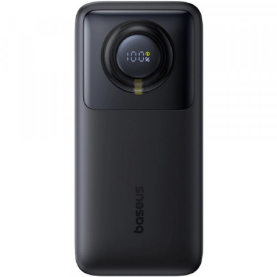 ������� ������������� Baseus 20000mAh Free2Pull 65W PD, built-in USB-C cable, Black (P10073700123-00) - �������� 1